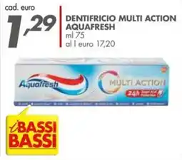 Italmark Dentifricio multi action AQUAFRESH offerta