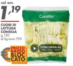 Italmark Cuori di lattuga CONSILIA offerta