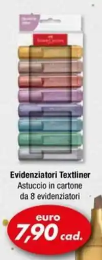Italmark Evidenziatori Textliner offerta