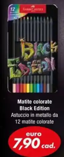 Italmark Matite colorate Black Edition offerta