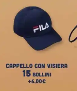 Italmark Cappello con visiera FILA offerta