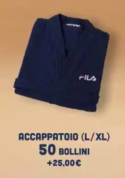 Italmark FILA Accappatoio (l/xl) 50 bollini offerta