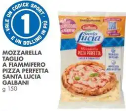 Italmark Mozzarella taglio a fiammifero pizza perfetta santa lucia GALBANI offerta