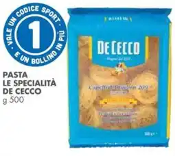 Italmark Pasta le specialità DE CECCO offerta