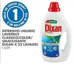 Italmark Detersivo liquido lavatrice classico/color/ smacchiante DIXAN offerta