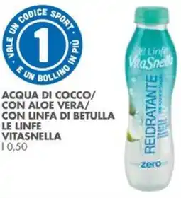 Italmark Acqua di cocco/ con aloe vera/ con linfa di betulla le linfe VITASNELLA offerta