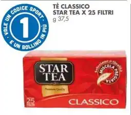 Italmark Tè classico star tea x 25 filtri offerta
