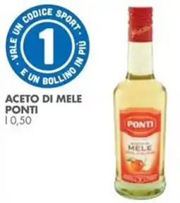 Italmark Aceto di mele PONTI offerta