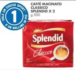 Italmark Caffè macinato classico SPLENDID X 2 offerta