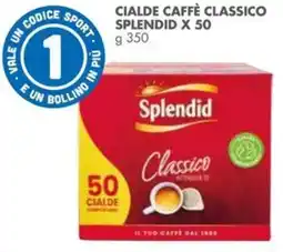 Italmark Cialde caffè classico SPLENDID X 50 offerta