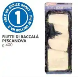 Italmark Filetti di baccalà PESCANOVA offerta