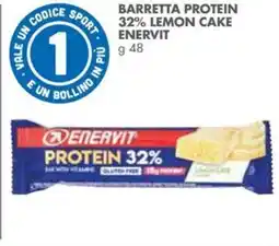 Italmark Barretta protein 32% lemon cake ENERVIT offerta