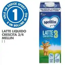 Italmark Latte liquido crescita 3/4 MELLIN offerta