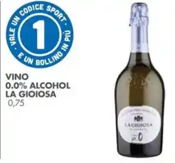 Italmark Vino 0.0% alcohol LA GIOIOSA offerta