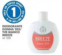 Italmark Deodorante donna 205/ the bianco BREEZE offerta
