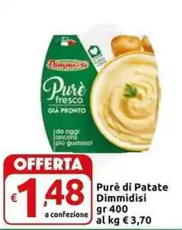 Carrefour Express Purè di Patate Dimmidisi offerta
