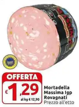 Carrefour Express Mortadella Massima Igp Rovagnati offerta