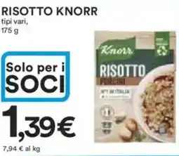 Ipercoop Risotto KNORR offerta
