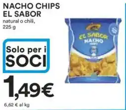 Ipercoop Nacho chips EL SABOR offerta