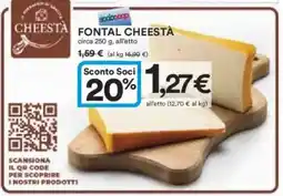 Ipercoop Fontal cheesta offerta