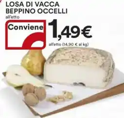 Ipercoop Losa di vacca beppino occelli offerta