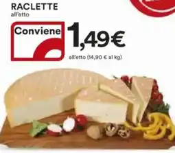 Ipercoop Raclette offerta