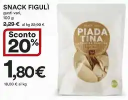 Ipercoop Snack FIGULÌ offerta