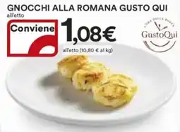 Ipercoop Gnocchi alla romana gusto qui offerta
