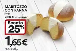 Ipercoop Maritozzo con panna offerta