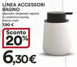 Ipercoop Linea accessori bagno offerta
