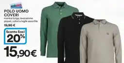 Ipercoop Polo uomo COVERI offerta