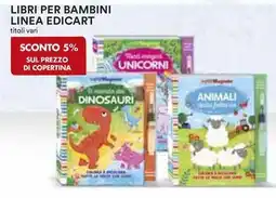 Ipercoop Libri per bambini linea edicart offerta