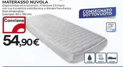 Ipercoop Materasso nuvola offerta