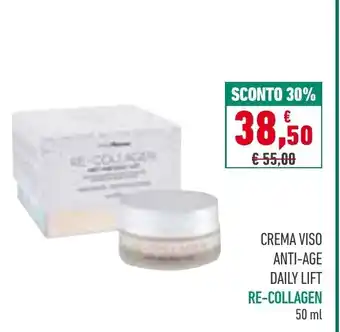 Spazio Conad Re-Collagen Crema Viso Anti-Age Daily Lift 50ml offerta