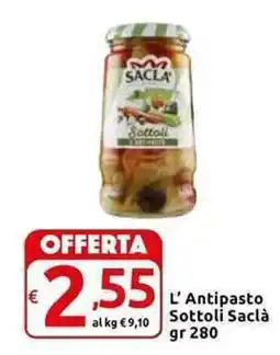 Carrefour Express L' Antipasto Sottoli Saclà offerta