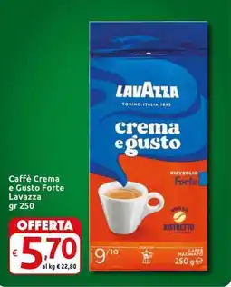 Carrefour Express Caffè Crema e Gusto Forte Lavazza offerta
