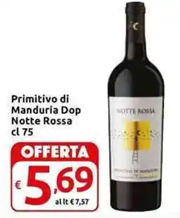 Carrefour Express Primitivo di Manduria Dop Notte Rossa offerta