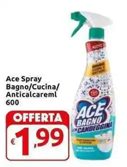 Carrefour Express Ace Spray Bagno/Cucina/ Anticalcare offerta