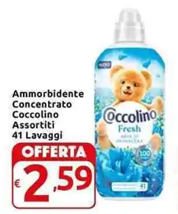 Carrefour Express Ammorbidente Concentrato Coccolino Assortiti 41 Lavaggi offerta