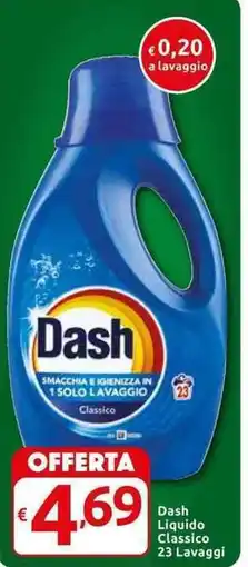 Carrefour Express Dash Liquido Classico 23 Lavaggi offerta