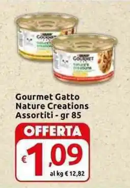 Carrefour Express Gourmet Gatto Nature Creations Assortiti offerta