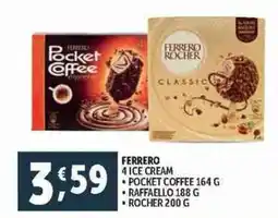 Deco Supermercati Ferrero rocher 4 ice cream offerta