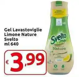 Carrefour Express Gel Lavastoviglie Limone Nature Svelto offerta