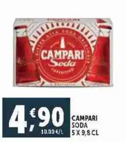 Deco Supermercati Campari soda offerta