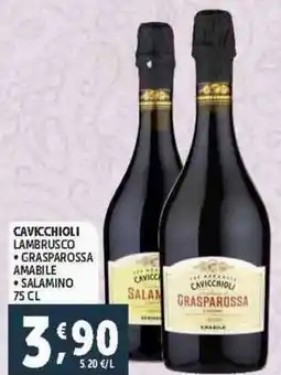 Deco Supermercati Cavicchioli lambrusco offerta