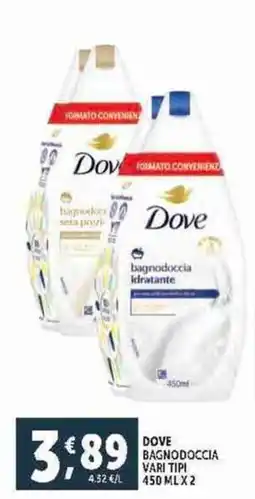 Deco Supermercati Dove bagnodoccia vari tipi offerta