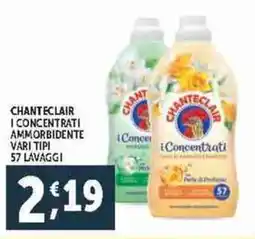Deco Supermercati Chanteclair i concentrati ammorbidente vari tipi offerta