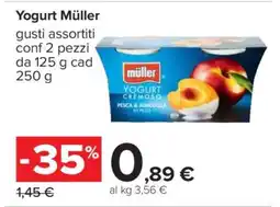 Carrefour YOGURT MULLER offerta