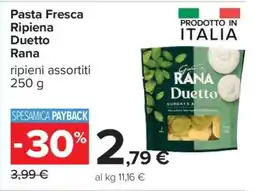 Carrefour Pasta Fresca Ripiena Duetto Rana offerta