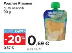 Carrefour Pouches Plasmon offerta